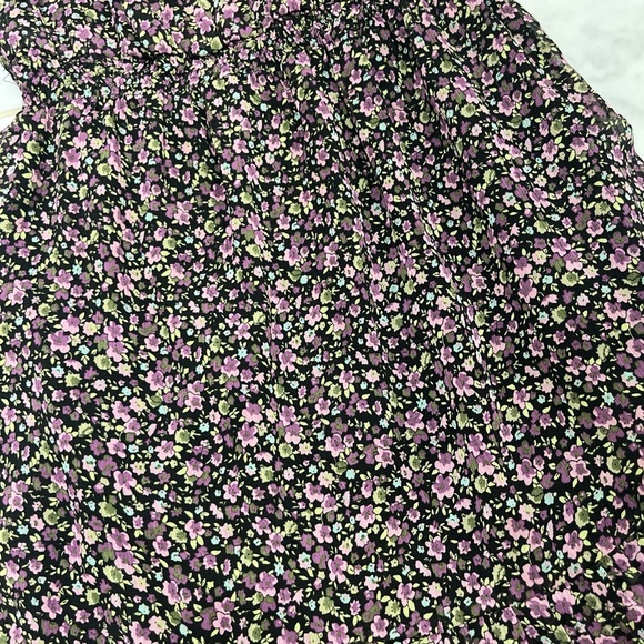 Buffalo David Bitton Pink and Black Floral Mini Dress - Picture 2 of 3